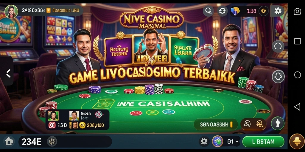 Tampilan screenshot dari permainan Live Casino 234E yang seru.