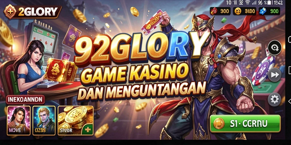 Tampilan gameplay seru di 92GLORY dengan grafis yang memukau.
