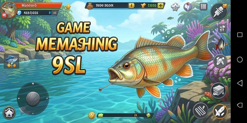 Tangkapan di 9SL menunjukkan pengalaman memancing yang realistis dan seru.