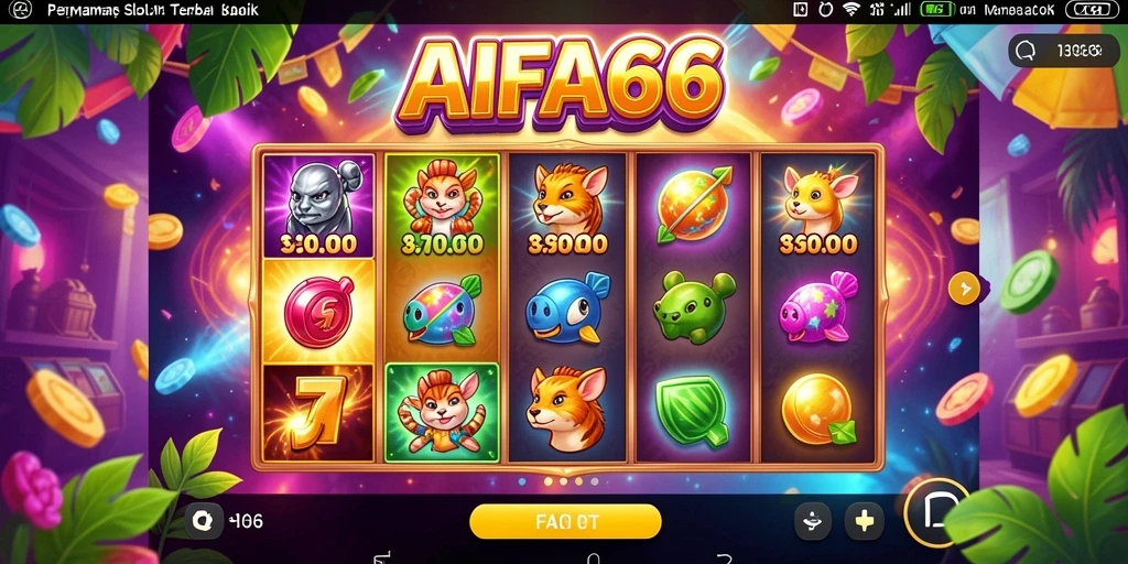 Tampilan gameplay AIFA66 yang menarik dalam permainan Slot.