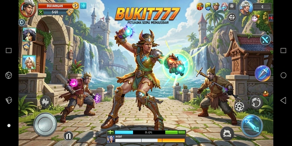Gameplay seru BUKIT777 dengan petualangan menantang.