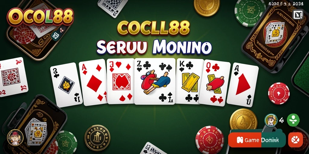 Screenshot gameplay COCOL88 yang menampilkan serunya permainan domino.