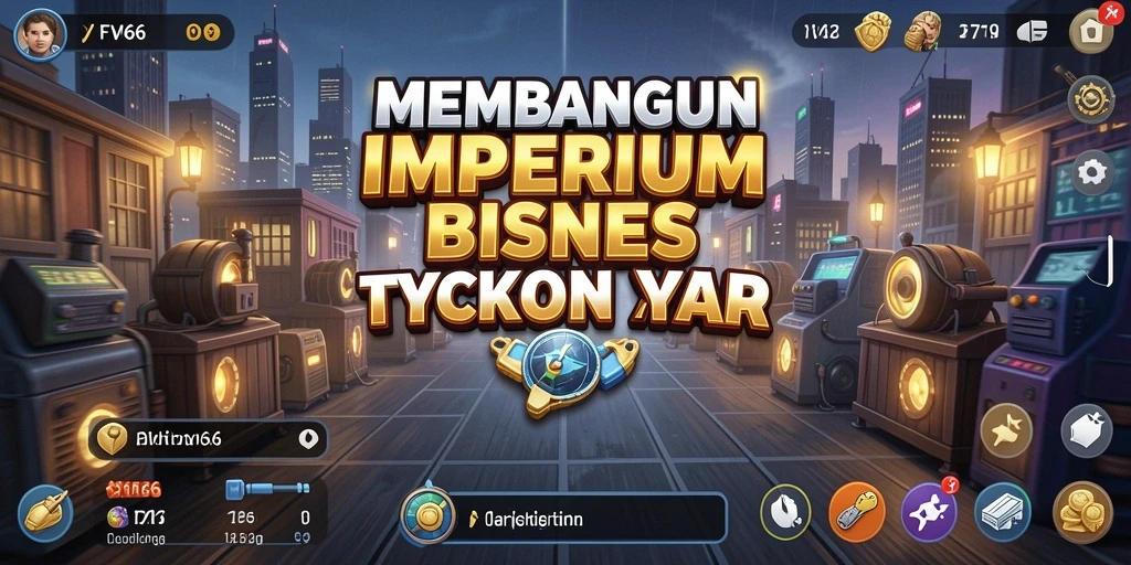 Tangkapan layar FW66 menampilkan antarmuka permainan Tycoon yang dinamis.