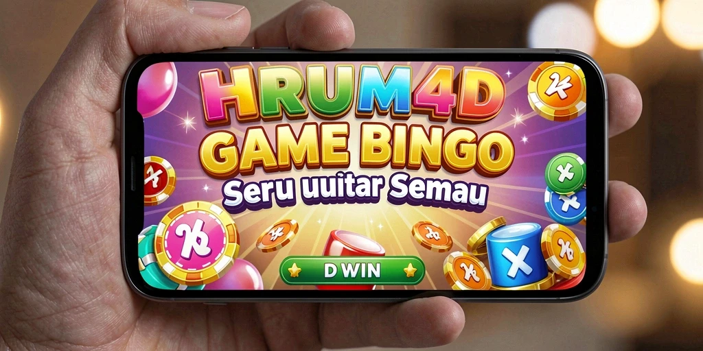 Screenshot gameplay HARUM4D yang menunjukkan serunya bermain Bingo.