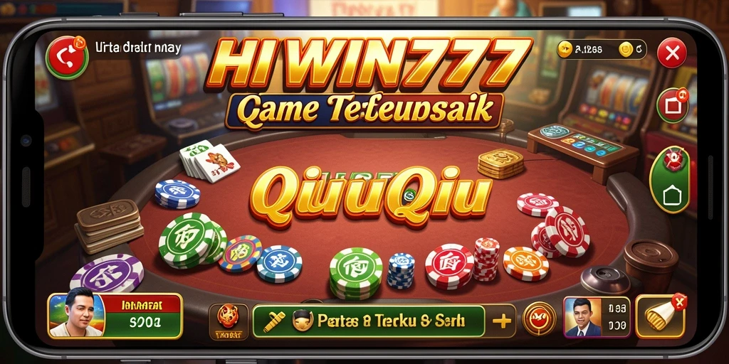 Gameplay seru HIWIN777 dengan suasana QiuQiu yang menarik.