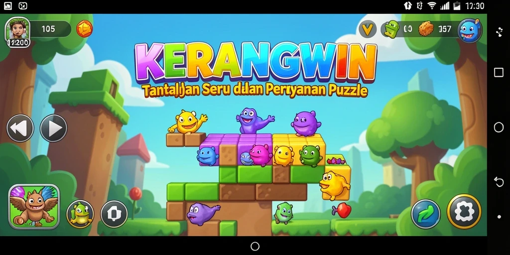 Tampilan menarik dari gameplay KERANGWIN yang penuh tantangan.