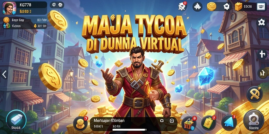 Tangkapan layar KG778 menampilkan tampilan permainan Tycoon yang menarik dan interaktif.