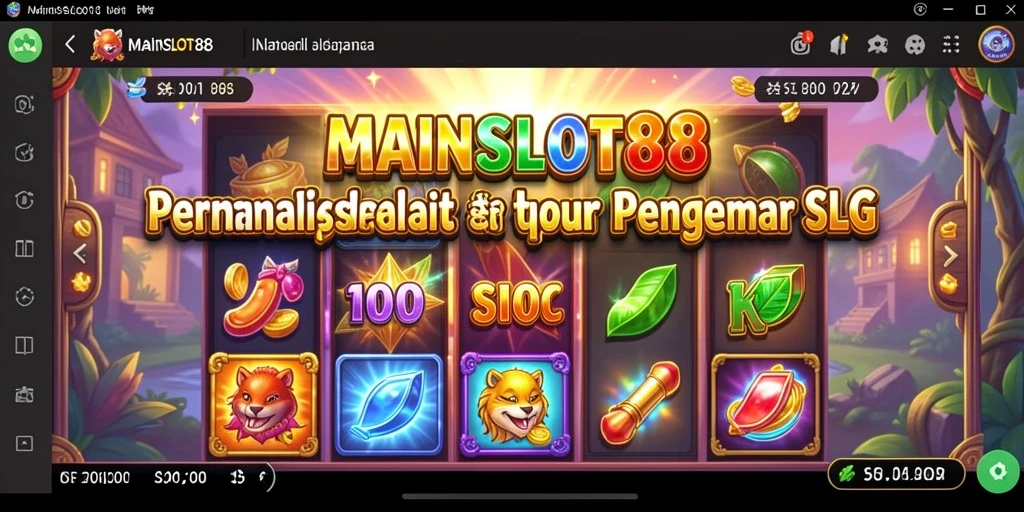 Gameplay menarik dan mendebarkan dalam MAINSLOT88.