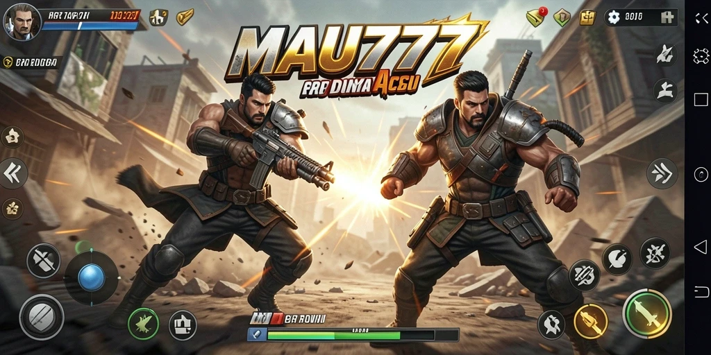 Tampilan gameplay MAU777 yang intens dan seru di arena aksi.