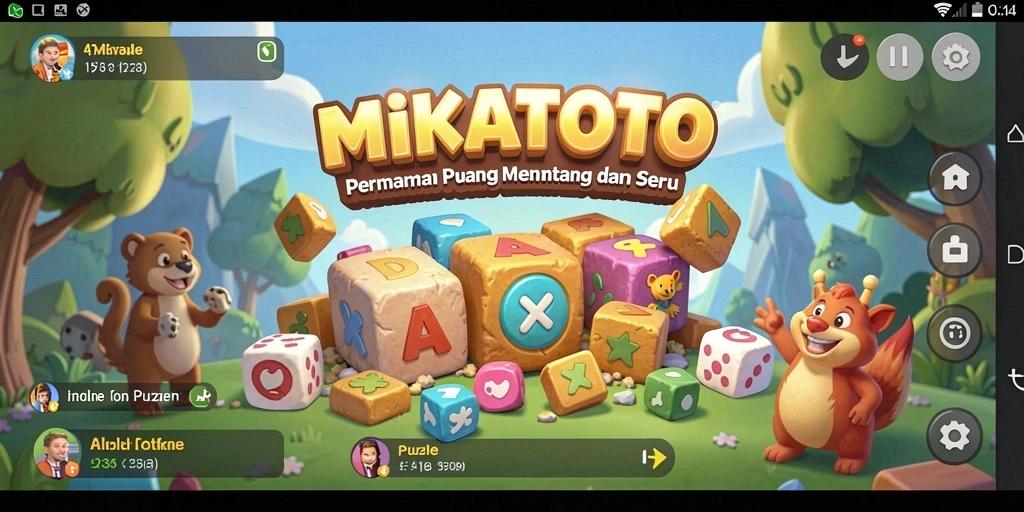 Screenshot MIKATOTO menampilkan gameplay Puzzle yang menarik.