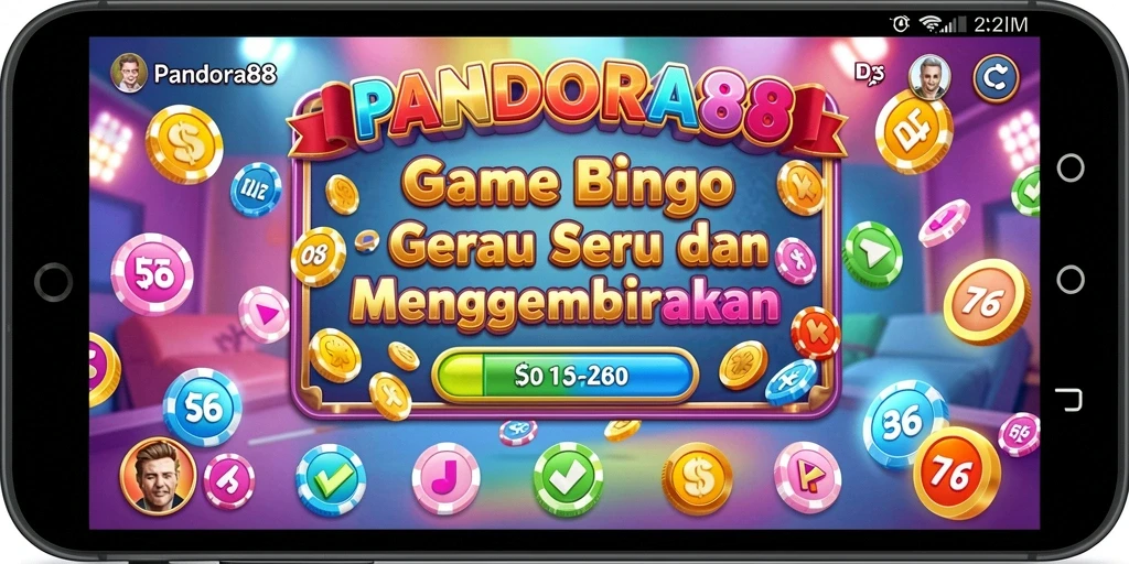 Tampilan gameplay menarik dari PANDORA88 yang penuh warna.