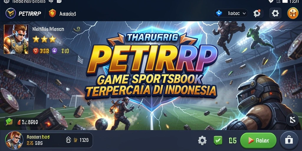 Tampilan screenshot yang menunjukkan aksi taruhan langsung di PETIRRP.