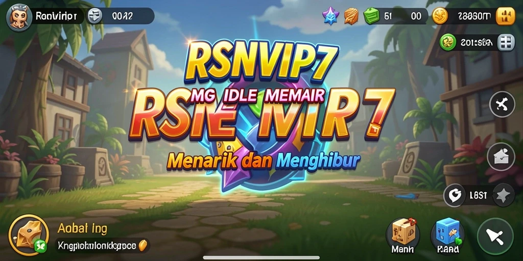 Screenshot gameplay RSNVIP7 yang menunjukkan aksi Idle yang mengasyikkan.
