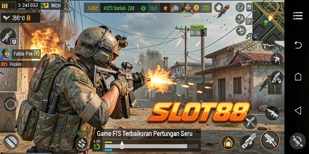 Gameplay menegangkan dan grafik memukau dalam SLOT88.