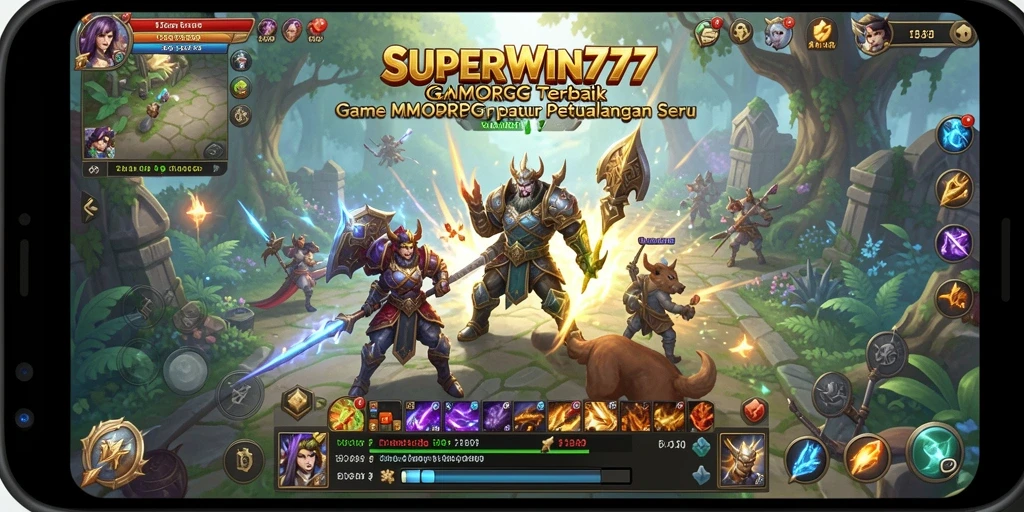 Tampilan gameplay SUPERWIN777 yang menarik dan penuh aksi.