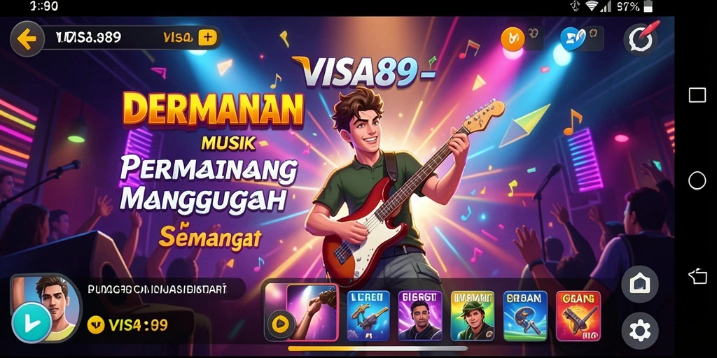 Tampilan gameplay <strong>VISA89</strong> yang menarik dan interaktif.